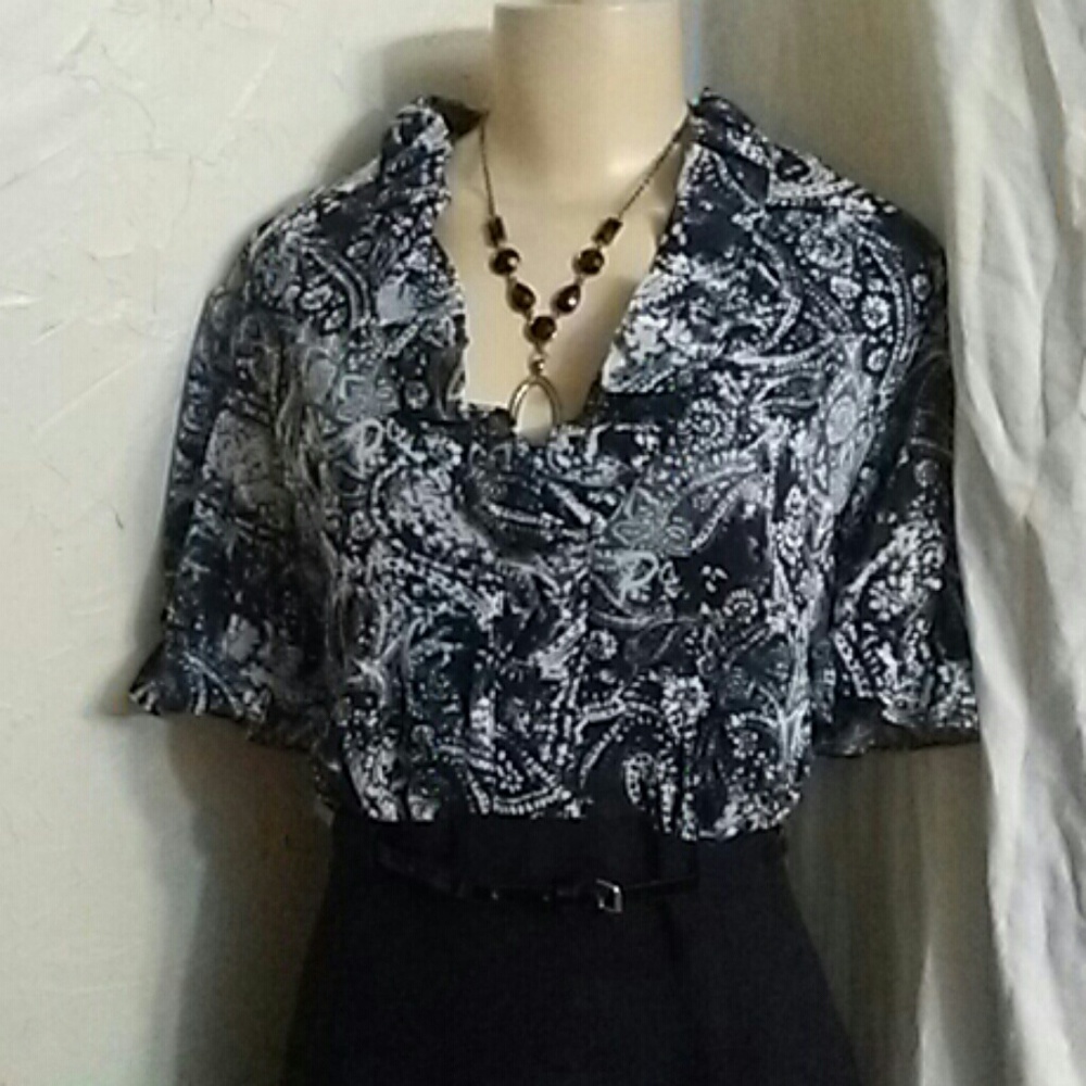 Connected apparel dress